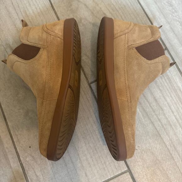 REEF Swami Suede Chelsea Tan Boots Cork Footbed Men’s Size 10 - Picture 6 of 15